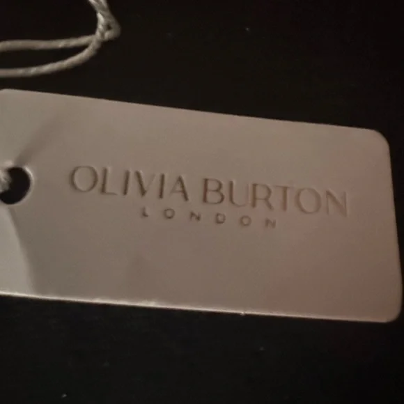 NWT Olivia Burton Ultra Slim Floral Ion Plated Gold-Tone Steel Watch 28mm - Gold - Picture 5 of 6